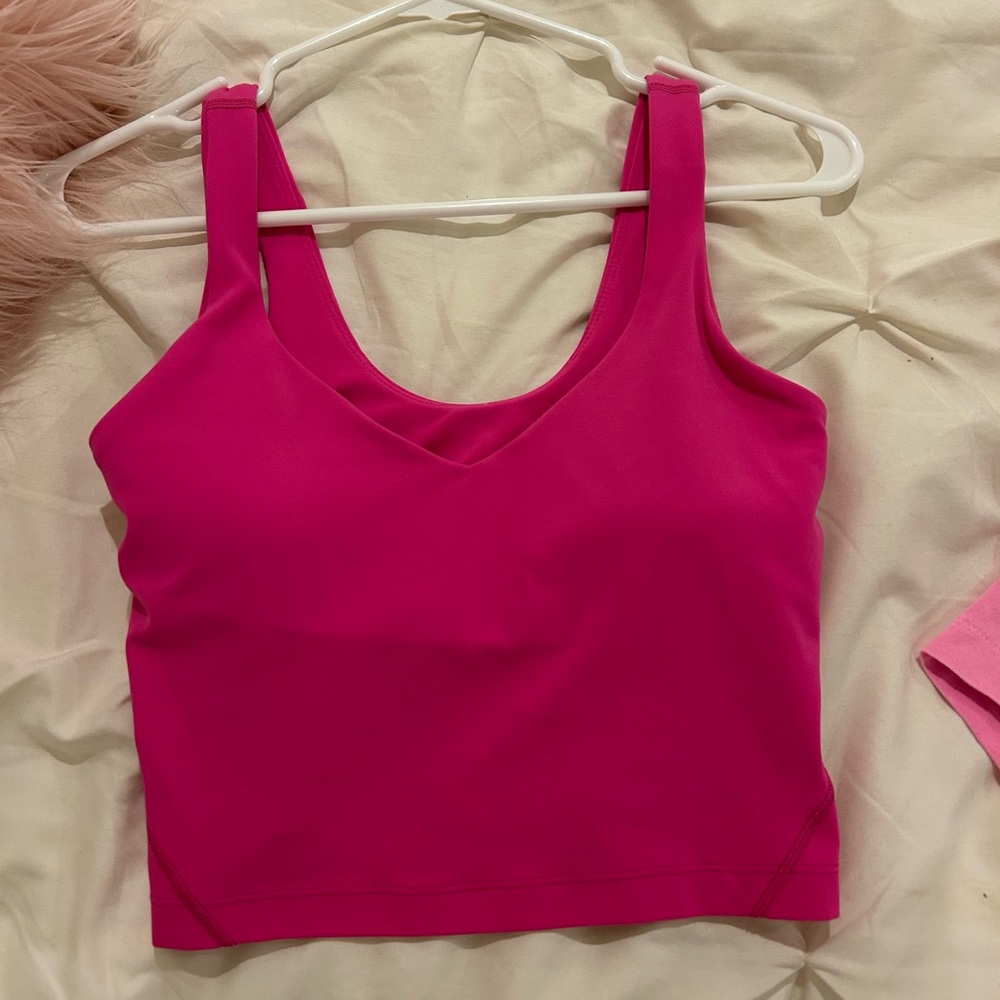 Lulu Lemon Pink Align Tank